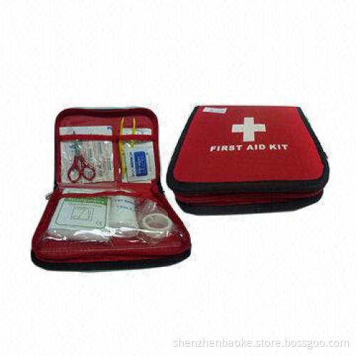 Waterproof first aid pouch with medical consumables, from China, wholesale